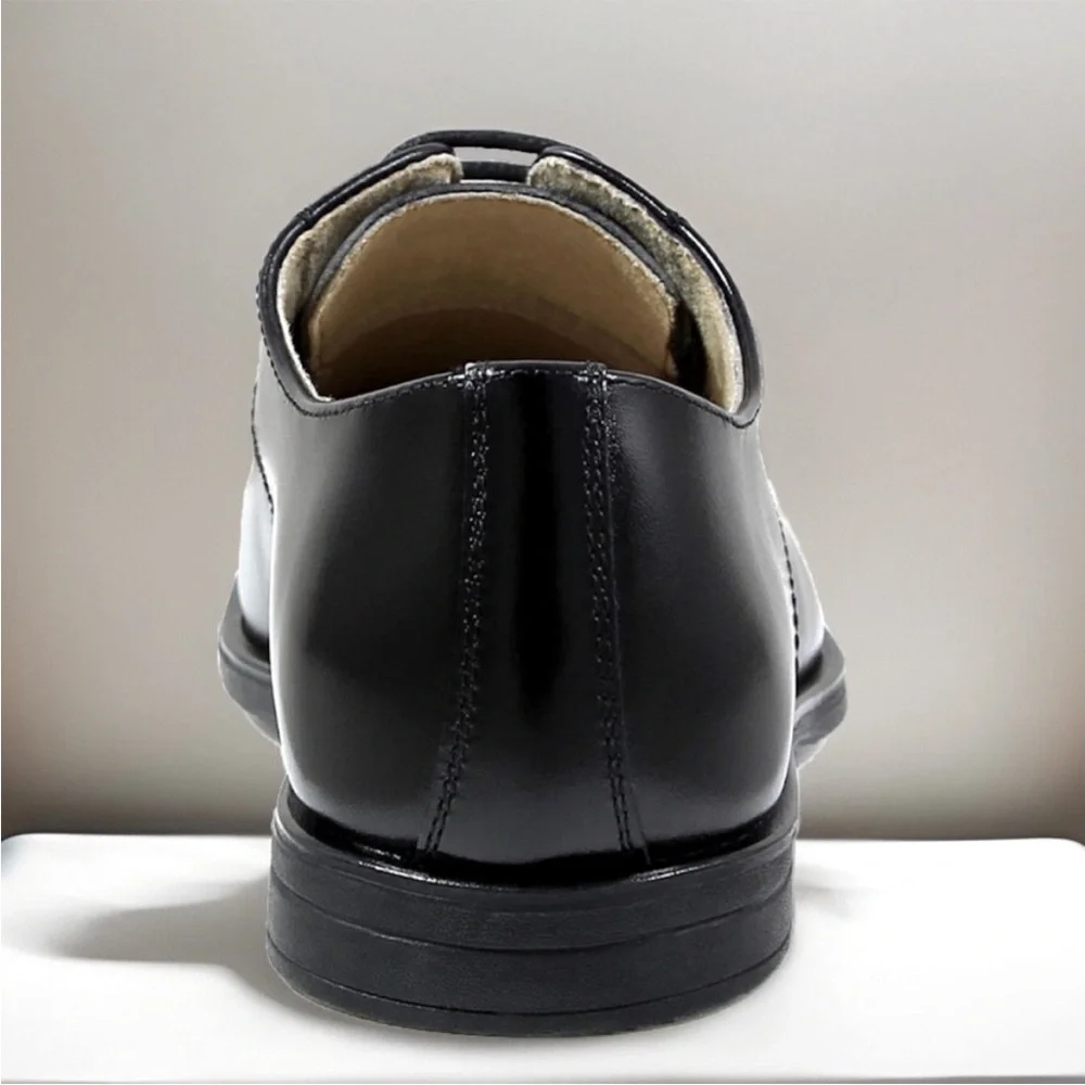 HOST PICK🙏Florsheim®Rolan Cap Toe Oxford Jr 💯Leather Memory Foam Bicycle Design